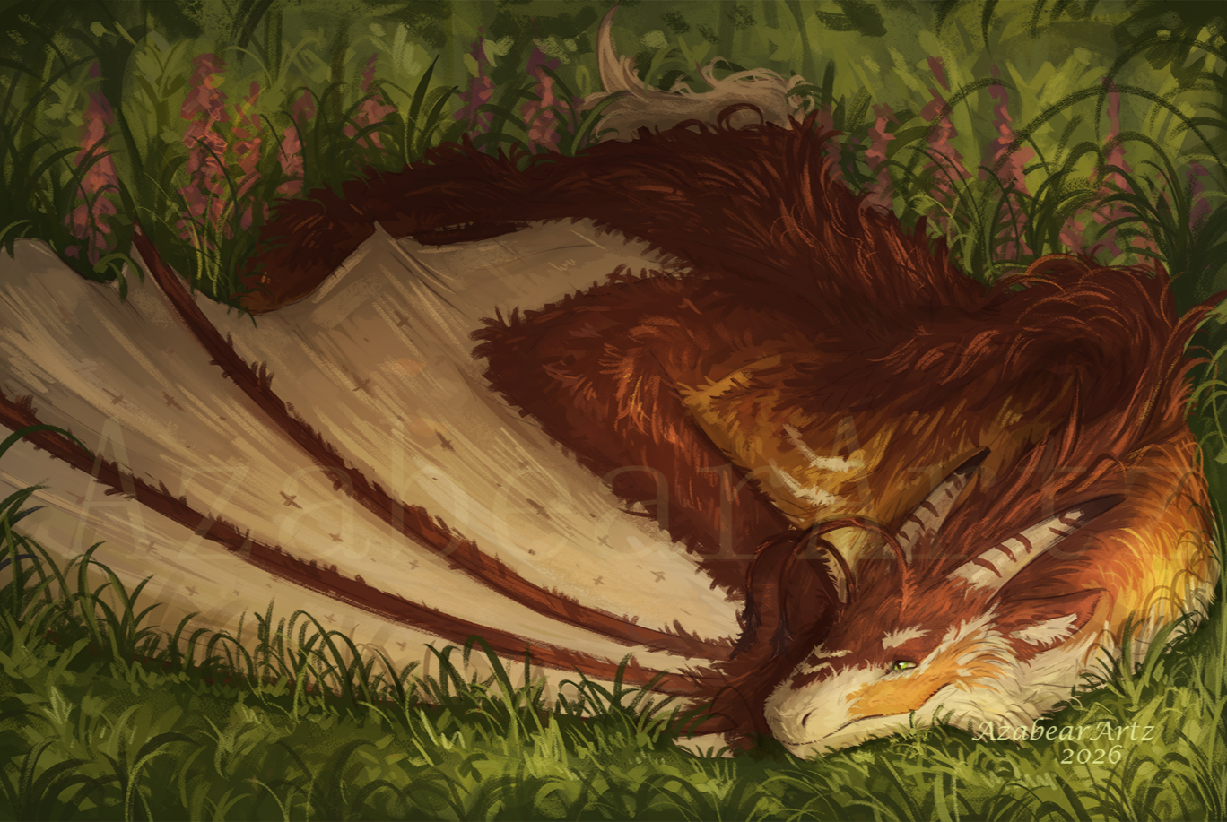 Foxglove - Commission